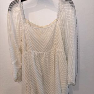 White Maternity Dress